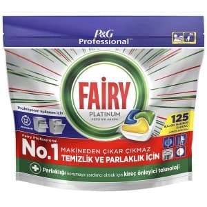 Fairy Platinum Pro Kapsułki do Zmywarki 125 Sztuk